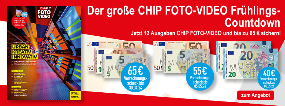 Chip FOTO-VIDEO Frühlings-Countdown