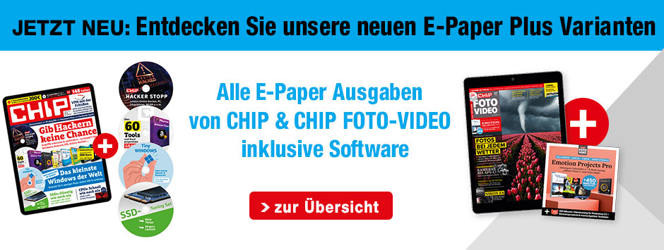 CHIP - E-Paper Plus Varianten