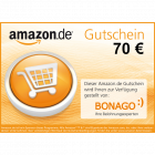 70 € Amazon.de-Gutschein