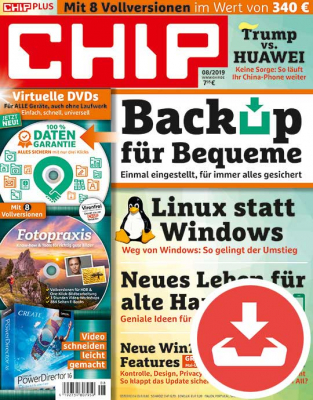 CHIP Magazin 08/19 Download 
