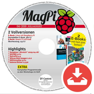 MagPi Heft-DVD 04/19 Download 
