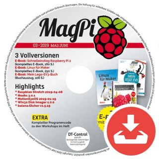 MagPi Heft-DVD 03/19 Download 