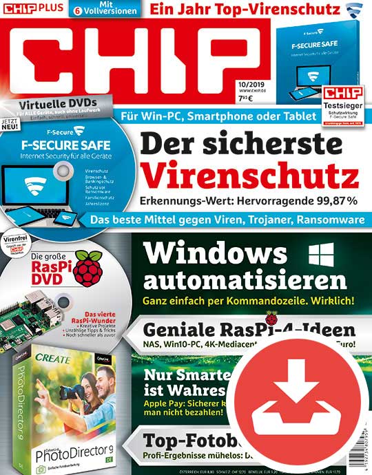 CHIP Magazin 10/19 Download